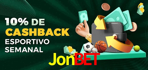 10% de bônus de cashback na Jonbet